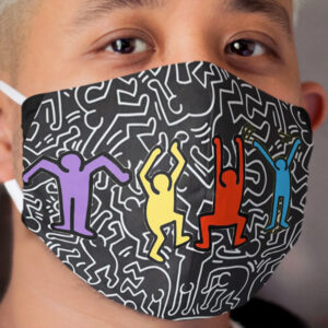 keith haring Cloth Face Mask