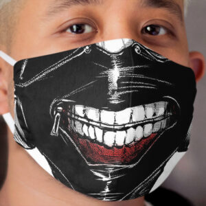 Ken Kaneki Tokyo Ghoul Cloth Face Mask Manga Cloth Face Mask