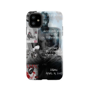 Kendrick Lamar Studio Album Discography Tough Phone Case