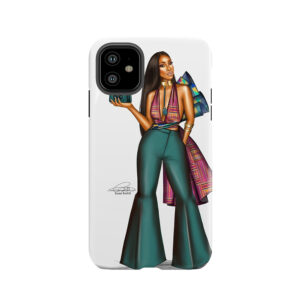 Kente Blu Tough Phone Case