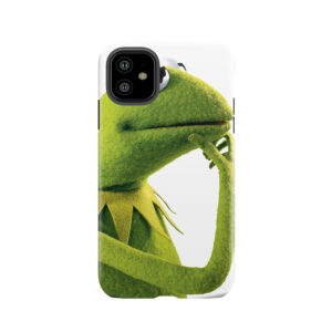 Kermit Contemplating, An Aesthetic Tough Phone Case