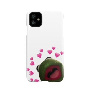 Kermit Heart Meme Phone Case