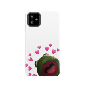 Kermit Heart Meme Tough Phone Case