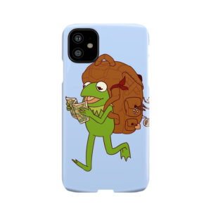 Kermit'S Movin' Right Along Phone Case