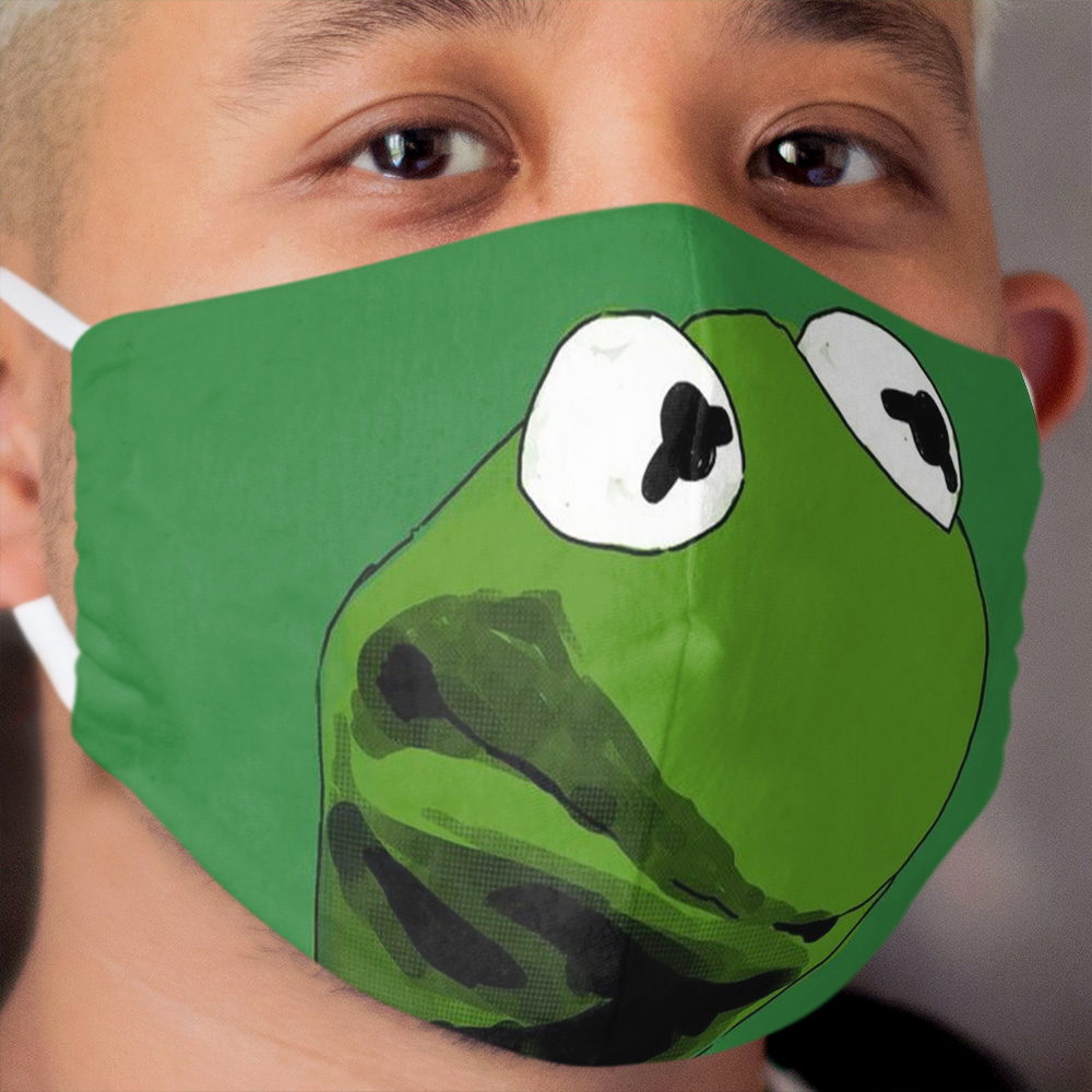 Kermit the Frog Cloth Face Mask 2