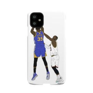 Kevin Durant Clutch Shot Over Lebron James Phone Case