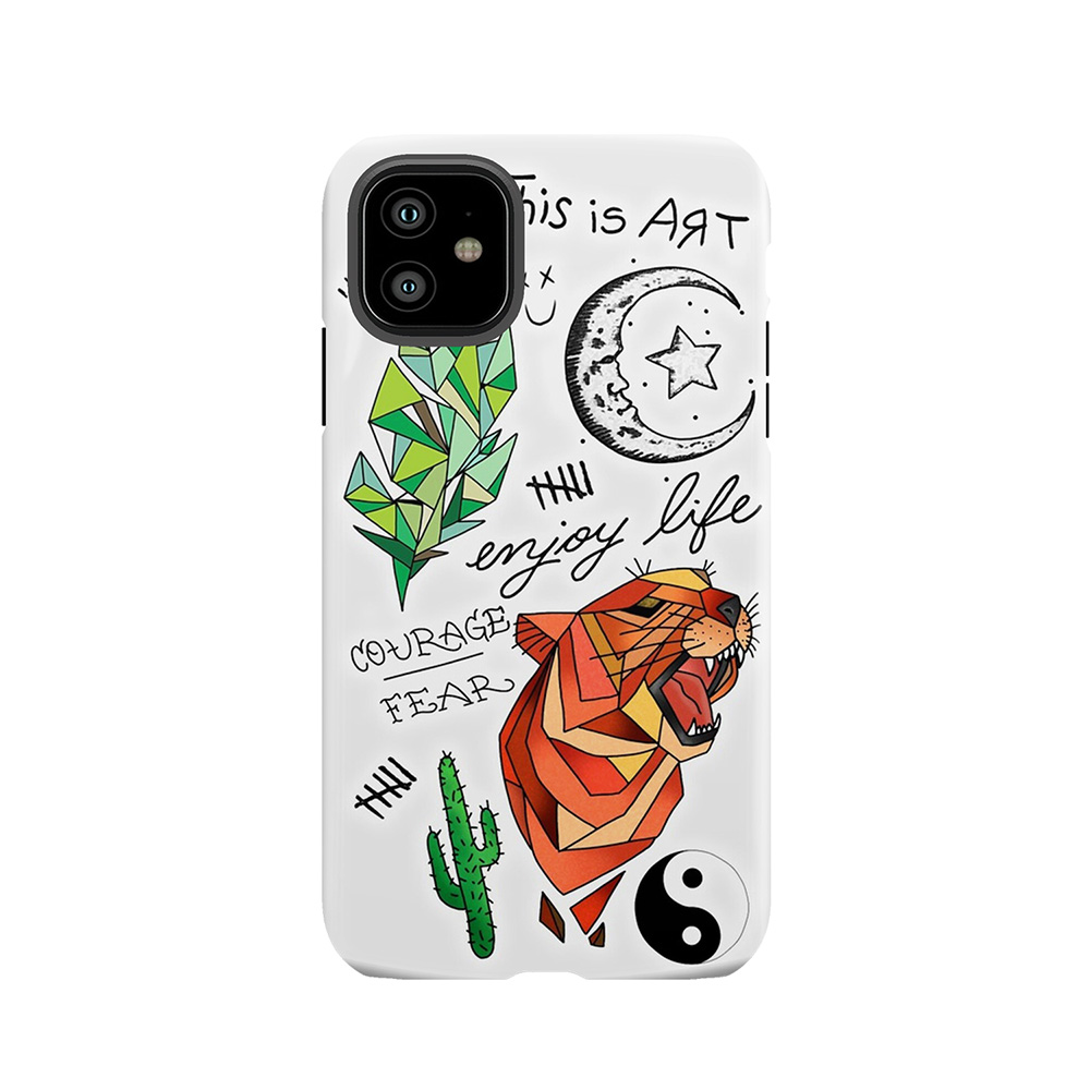 Kian Lawley Tattoos Phone Tough Phone Case