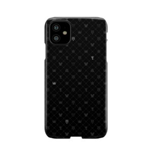 Kingdom Hearts - Black Pattern Phone Case