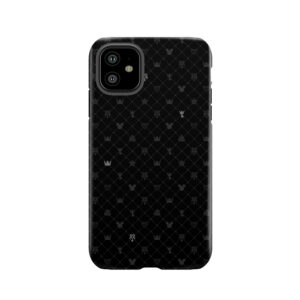 Kingdom Hearts - Black Pattern Tough Phone Case