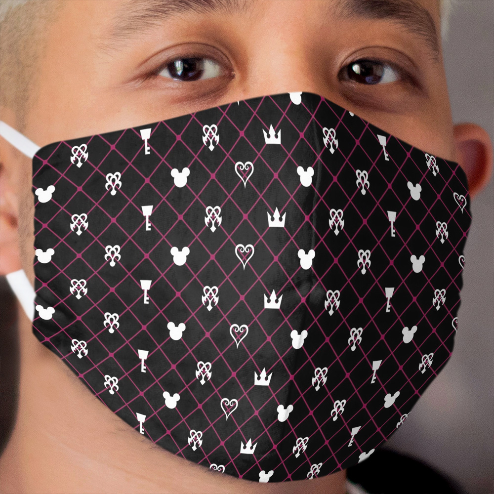 Kingdom Hearts - Dream Drop Distance - BG Cloth Face Mask