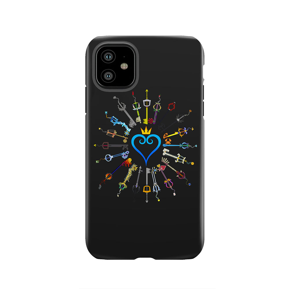 Kingdom Hearts Keyblades Tough Phone Case
