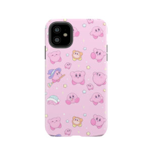 Kirby Pink Witch Tough Phone Case
