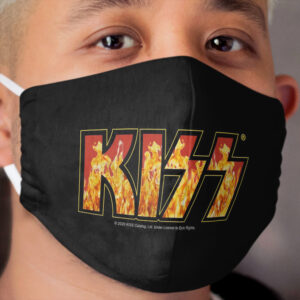 KISS (Flames Logo) Cloth Face Mask