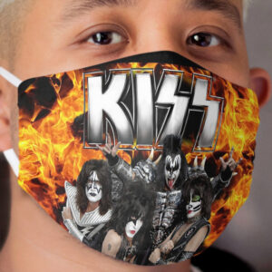 KISS with Logo and band Cloth Face Mask