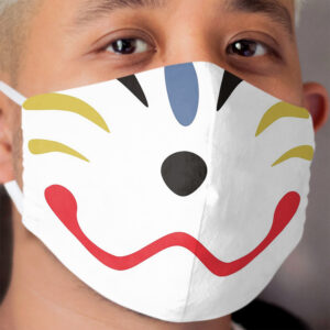 Kitsune Cloth Face Mask 2