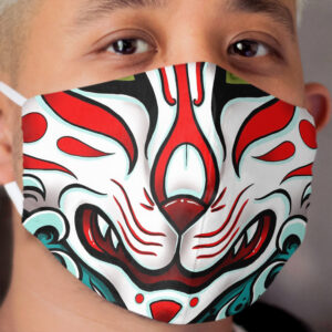 Kitsune Cloth Face Mask