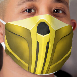 Klassic Scorpion Mortal Kombat Cloth Face Mask