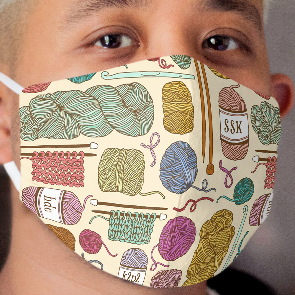 KNIT or CROCHET? Cloth Face Mask