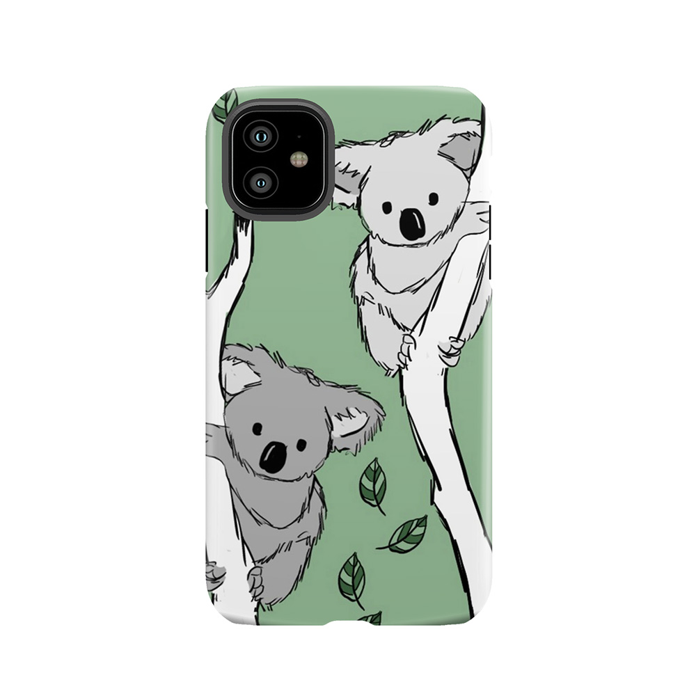 Koala? I'Ve Never Seen Her-Bi-Vore! Tough Phone Case