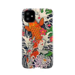 Koi Fish Pond Phone Case