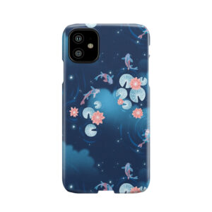 Koi Pond - Night Phone Case