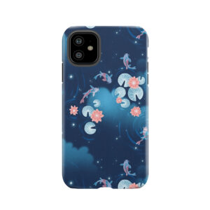Koi Pond - Night Tough Phone Case