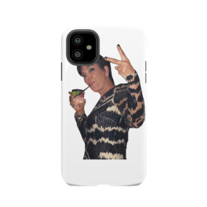 Kris Jenner Peace Sign Tough Phone Case