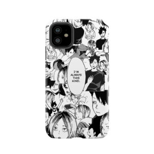 Kuroo X Kenma Collage Tough Phone Case