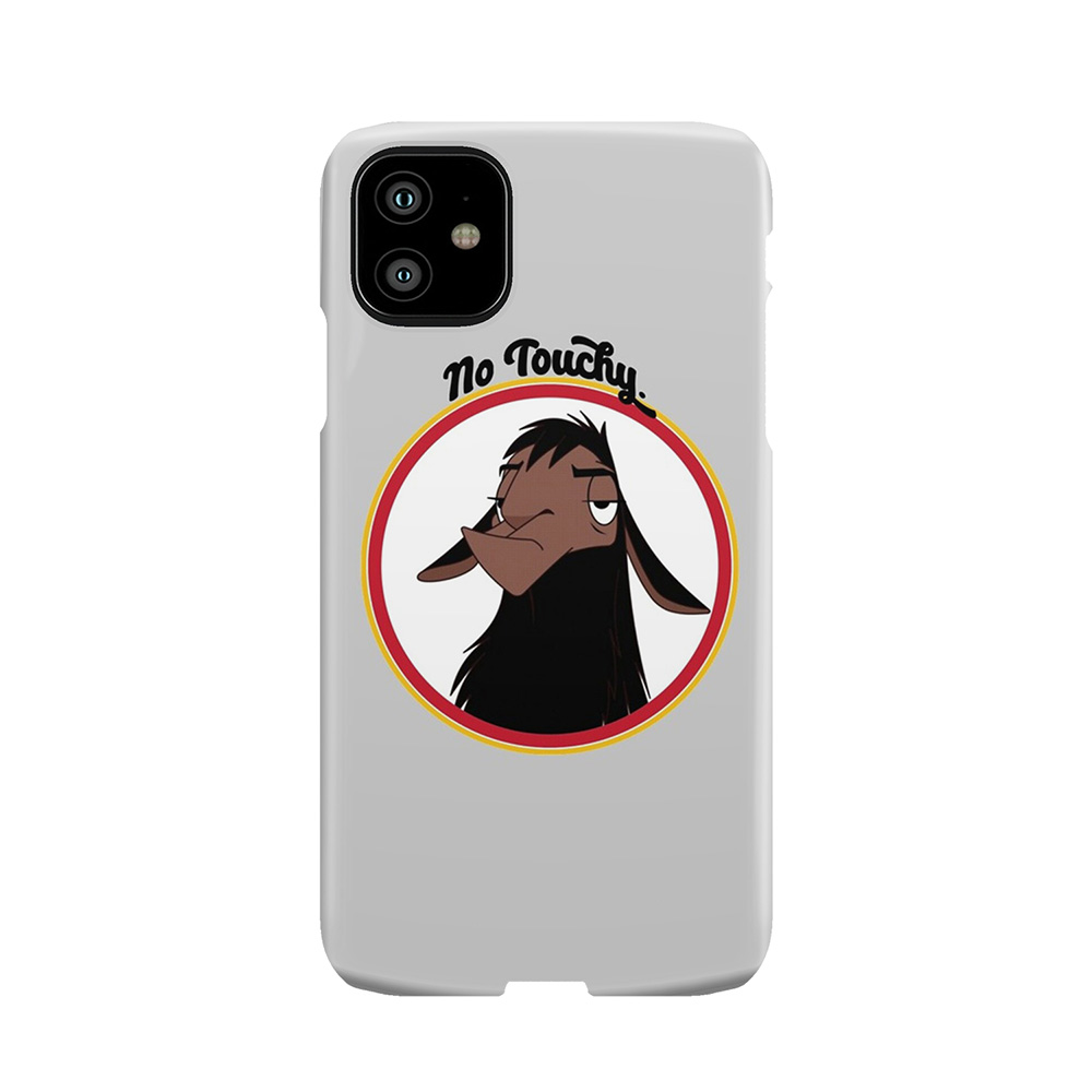 Kuzco No Touchy Sad Llama Emperor'S New Groove Emperor David Spade Back Off No Touch Funny Gift Phone Case
