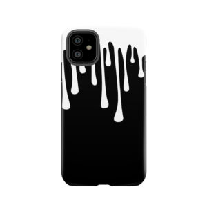 Kylie Cosmetics [Black Drip] Tough Phone Case