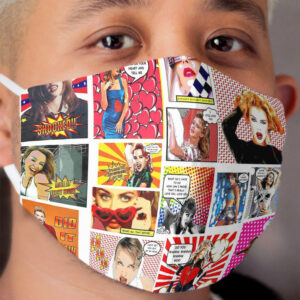 Kylie Minogue.....Even MORE POW Wow K30 Cloth Face Mask