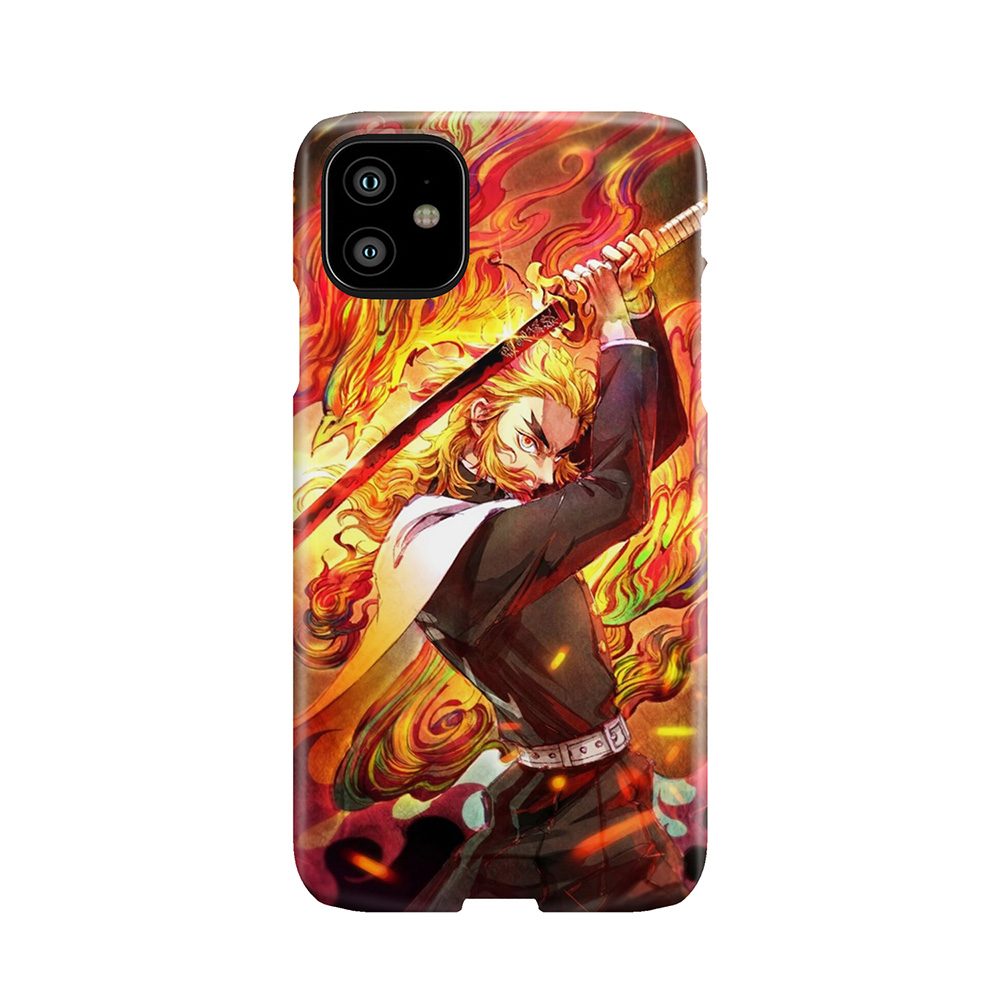 Kyojuro Rengoku - Demon Slayer Kimetsu No Yaiba The Flame Kyojuro Rengoku Pillar Phone Case