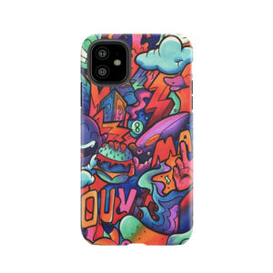 L O U V I C // Copic Marker Doodle Tough Phone Case