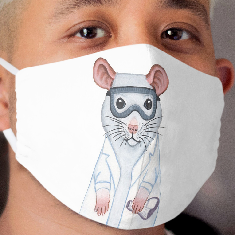 Lab Rat Cloth Face Mask