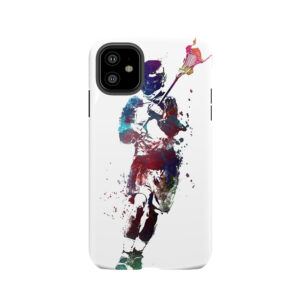 Lacrosse Player Art 2 #Sport #Lacrosse Tough Phone Case