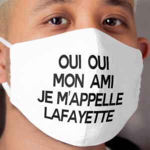 LAFAYETTE (Hamilton) Cloth Face Mask