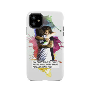 Larry Hug Watercolor Tough Phone Case