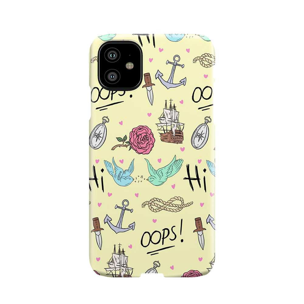 Larry Stylinson Complimentary Tattoo Pattern Phone Case