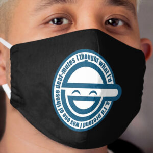 Laughing Man - GHOST IN THE SHELL Cloth Face Mask