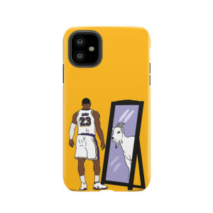 Lebron James Mirror Goat (Lakers) Tough Phone Case