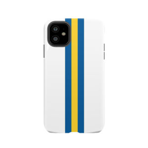 Leeds Utd Stripes Tough Phone Case