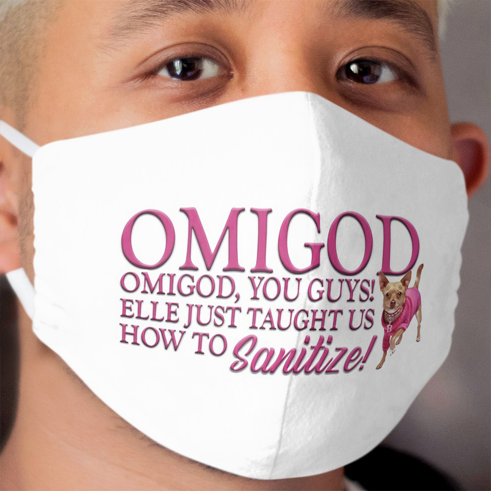 Legally Blonde Sanitize Cloth Face Mask