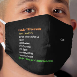 Legendary Covid Cloth Face Mask Item Cloth Face Mask