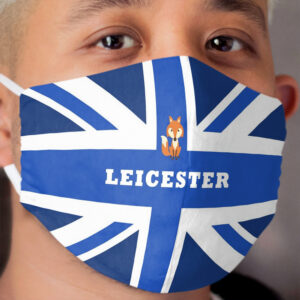 Leicester - Union Jack Flag Cloth Face Mask