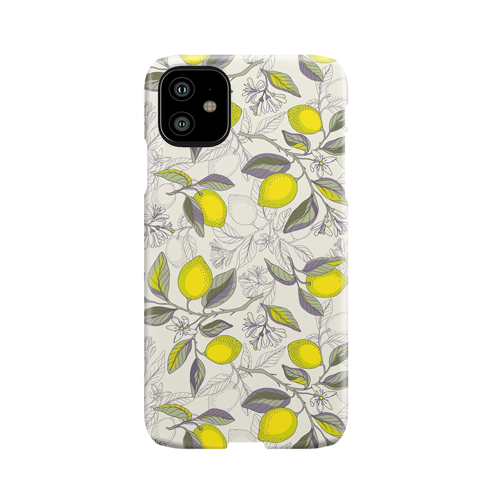 Lemon Pattern Phone Case