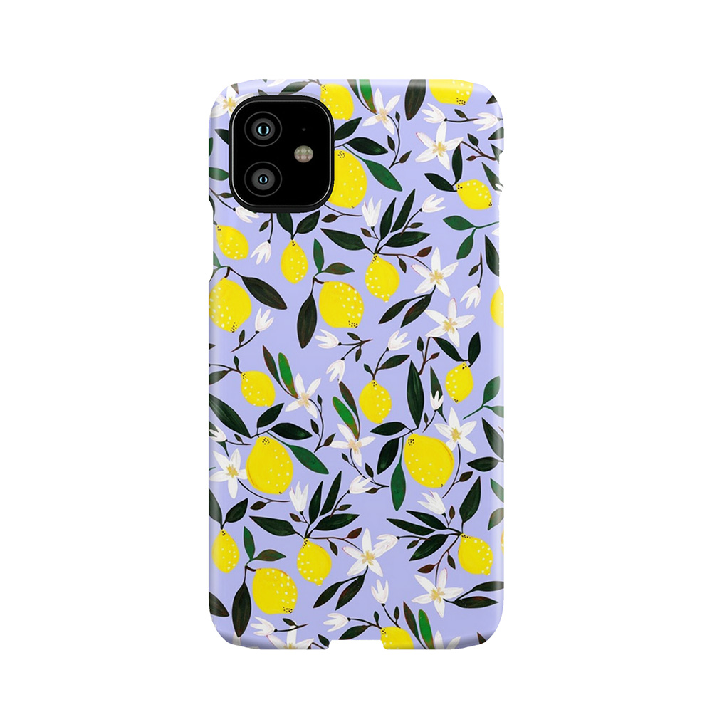 Lemons Blue Phone Case