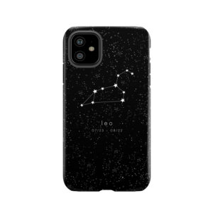 Leo Zodiac Constellation Tough Phone Case