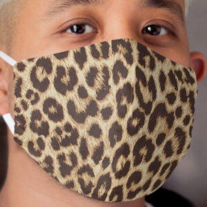 Leopard Print Cloth Face Mask 3