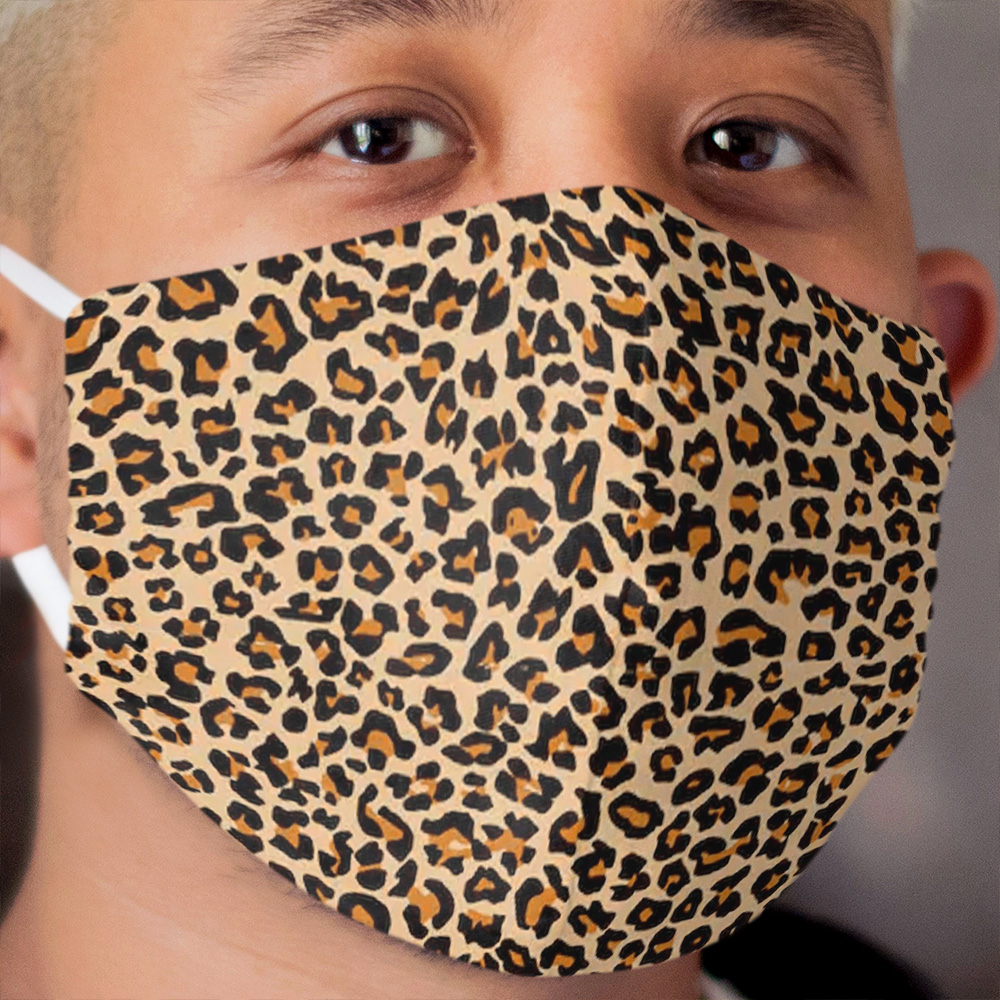 Leopard Spotty Print Cloth Face Mask