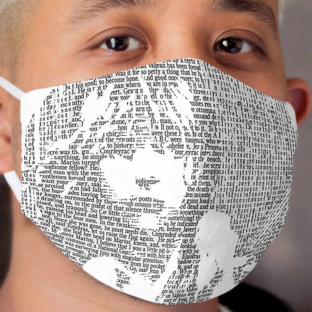 Les Mis Cloth Face Mask 2